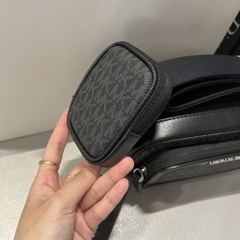 Túi Michael Kors Cooper Signature Logo Camera Crossbody Bag With Pouch Black 37T5LCOM1B