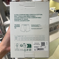 Underwear LACOSTE Men's 5-Pack Cotton Stretch Trunk Black 5H1292 51