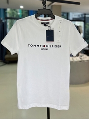 Áo Tommy Hilfiger Logo White MW11465 118