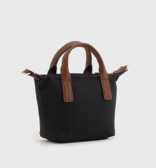 Túi Tommy Hilfiger Monogram Micro Tote Bag Black AW18368 001