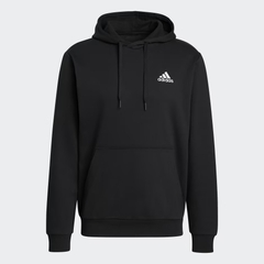 Áo Hoodie adidas Men's FeelCozy Essentials Fleece Hoodie Black GV5294