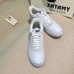 Nike Air Force 1 Just Do It White Multi Color Black FB8251 100