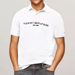 Áo Polo Tommy Hilfiger Regular Fit Embroidered Tommy Graphic White 78JB112 100