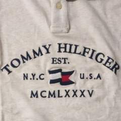 Áo Polo Tommy Hilfiger Regular Fit Flag Logo Beige XM04202 201