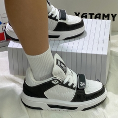 MLB Chunky Liner Mid Classic Monogram NY Black 3ASXCMM4N 50BKS