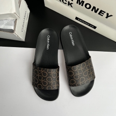 Dép Calvin Klein Athens Brown Multi LL