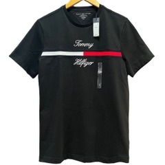 Áo Tommy Hilfiger Flag Logo Autograph Tino Black 78JA945 001