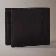 Ví Calvin Klein Monogram Logo Bifold Wallet Black 4G1014G 001