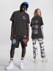 Áo Tommy X Keith Haring Dual Gender Black DM17335 001