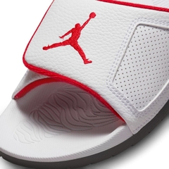 Dép Jordan Hydro III Retro White University Red 854556 103