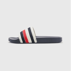 Dép Tommy Hilfiger Logo Stripe Pool Space Blue FW07151