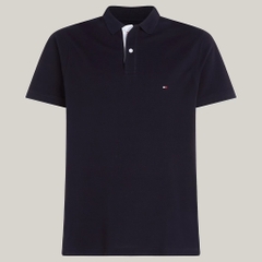 Áo Polo Tommy Hilfiger Regular Fit Monotype Placket Navy MW34753 400
