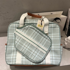 Túi Plaid Pickleball Bag & Paddle Cover Set Green/Blue Hearth & Hand ™ with Magnolia
