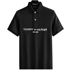 Áo Polo Tommy Hilfiger Regular Fit Embroidered Tommy Graphic Black 78JB112 001