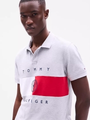 Áo Polo Tommy Hilfiger Regular Fit Chest Logo Grey XM04201 021
