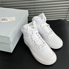 Nike Air Force 1 High All White 653998 100