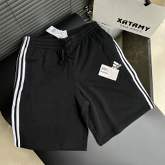 Quần Short adidas Nam Essentials Fleece 3 Stripes Black H20849