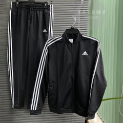 Bộ Thể Thao adidas Nữ Essentials 3-Stripes Track Suit Black GM5534