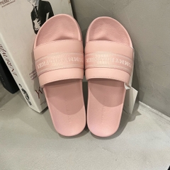 Dép Tommy Hilfiger Webbed Logo Pool  Foggy Pink FW08529 650