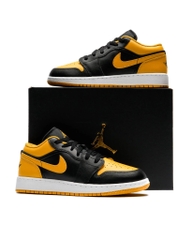 Jordan 1 Low Black Yellow 553560 072