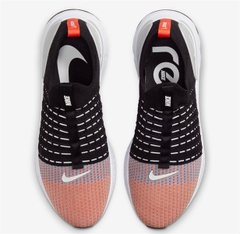 React Phantom Run Flyknit2 Black Team Orange DQ7647 001