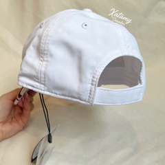 Nón Lưỡi Trai Tommy Hilfiger Embroidered Hilfiger Baseball Cap White XM05658 100