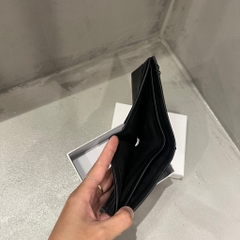 Ví Calvin Klein Sculpted Impression Bifold Wallet Logo Black 4G1016G 001