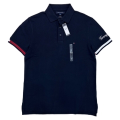 Áo Polo Tommy Hilfiger Slim Fit Flag Cuff Navy 78JA239 410