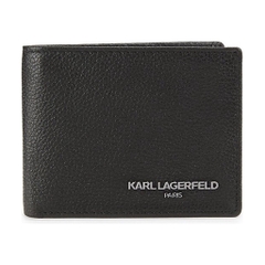 Ví KARL LAGERFELD Black Logo Metal LA5W0023