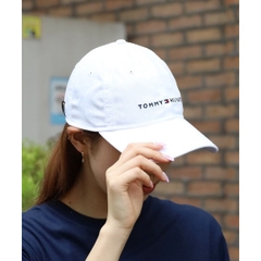 Nón Tommy Hilfiger Embroidered Tommy Logo Baseball Cap White 7878600 100
