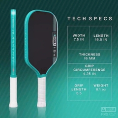 Vợt Pickleball Joola Pro IV Ben Johns Perseus Dual 16mm