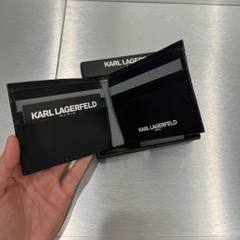 Ví KARL LAGERFELD Monogram Black LA4W0020