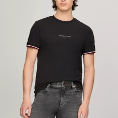Áo Tommy Hilfiger Regular Fit Logo Tipped Black 78JB258 001