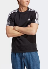 Áo Thun adidas 3S Single Jersey Essentials Black IC9334