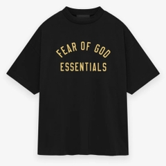 Áo Fear of God Essentials T-Shirt Jersey Crewneck Black 125BT244190F