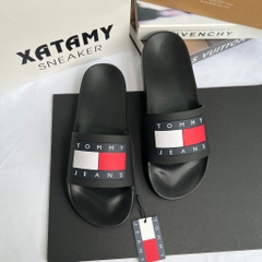 Dép Tommy Hilfiger Tommy Jeans Pool Black EM01191 001