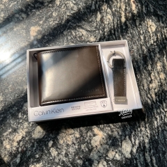 Ví Calvin Klein SlimFold With Keychain Brown 31CK330001