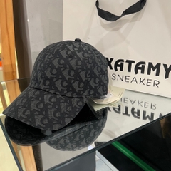 Nón Calvin Klein Logo Jacquard Baseball Cap Black 4G5066G 001