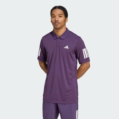Áo Polo adidas Club 3 Stripe Aurora Plum JY2901