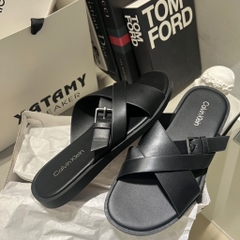 Dép Calvin Klein ELON Black 001