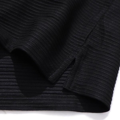 Áo Polo Calvin Klein SS Raiset Thin Stripe Pique Logo Black 4L0089S 001