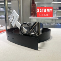 Thắt Lưng Nam Calvin Klein Reversible CK Buckle Belt Black 11CK010040 014