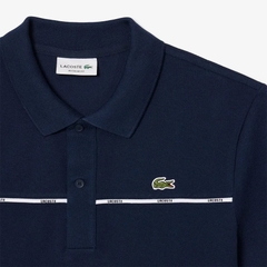 Áo Polo Lacoste Regular Fit Logo Trim L.12.12 Navy PH9863 51 166