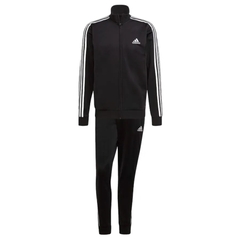 Bộ Thể Thao adidas Nam Primegreen Essentials 3-Stripes Track Suit Black GK9651