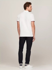 Áo Polo Tommy Hilfiger Regular Fit Chest Embroidered White 78J9452 100