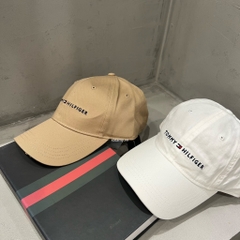 Nón Tommy Hilfiger Embroidered Tommy Logo Baseball Cap White 7878600 100