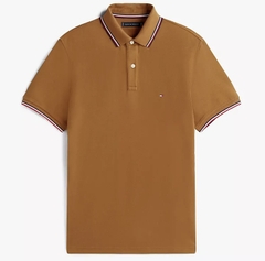 Áo Polo Tommy Hilfiger Regular Fit Wicking In Highland Khaki 78J2653 203