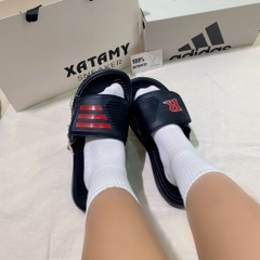 Dép RUTGERS Alphabounce 2.0 Black Red JI2526