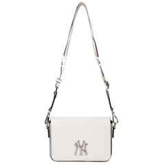 Túi MLB Monogram White Hoodie Bag NY 32BGPB111-50I