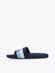 Dép Tommy Hilfiger Stripe Logo Navy Breezy Blue TZ001589 492